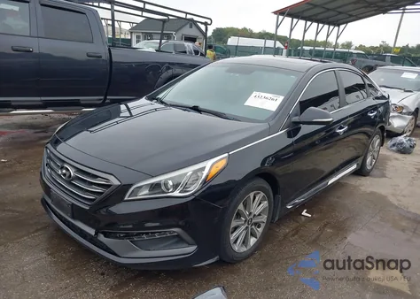 2017 Hyundai Sonata Limited из США, поврежденный, VIN 5NPE34AFXHH568424